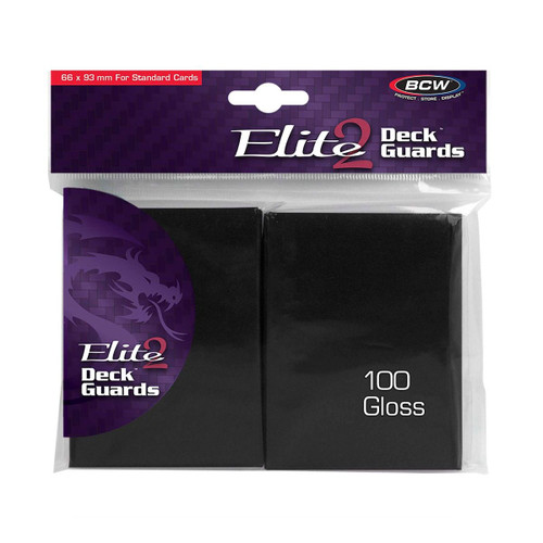 BCW Deck Guard - Elite2 - Black