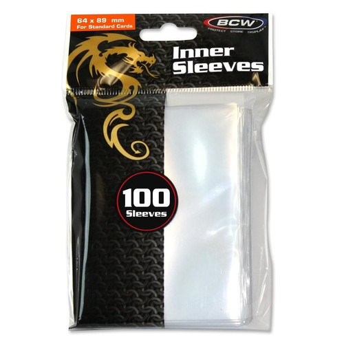 BCW Regular Inner Sleeves