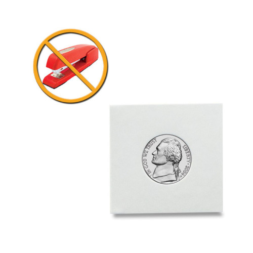 BCW Peel-N-Seal Flips 2x2 - Adhesive - Nickel
