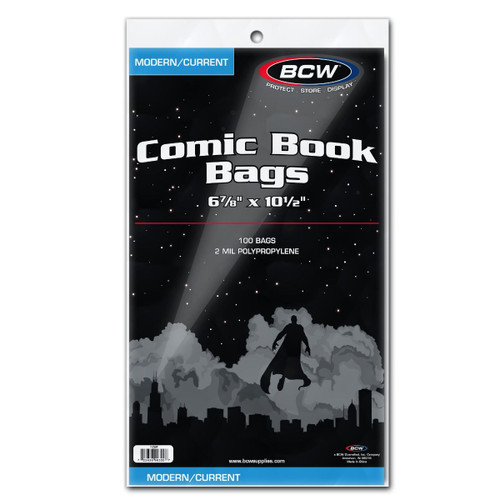 BCW 100 Current/Modern Comic Book Bags