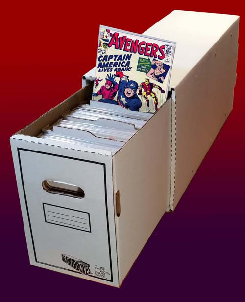 Marvel Comics Secret Wars Short Comic Book Storage Box Five-Pack