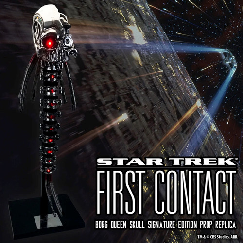 Star Trek - First Contact Borg Queen Skull Signature Edition Prop Replica