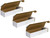 BCW 3 BCW 800 Count Trading & Game Card Storage Boxes