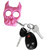 Brutus Self-Defense Keychain -Pink