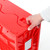 BCW 5X Bulk BCW Red Short Comic Book Bin Bundle – Heavy Duty Plastic Storage Box for 150 Standard Comics, Acid-Free Organizer