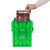 BCW 5X Bulk BCW Green Short Comic Book Bin Bundle – Heavy Duty Plastic Storage Box for 150 Standard Comics, Acid-Free