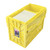BCW 5X Bulk BCW Yellow Short Comic Book Bin Bundle – Heavy Duty Plastic Storage Box for 150 Standard Comics, Acid-Free