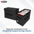 BCW 12X BULK BCW Comic Book Storage Boxes – Foldable Case Holds 125-150 Bagged & Boarded Comics – Fits Silver, Bronze, &