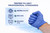 Cuff First™ Blue Nitrile Exam Gloves – Powder-Free, Latex-Free Disposable Gloves – Case of 2000 (16 Resealable Poly Bags)