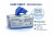 Cuff First Nitrile Exam Gloves 125 Count Blue – Latex-Free Powder-Free Disposable Medical Grade Gloves