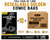 BCW Resealable Golden Comic Bags Case (10 Packs)