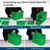 BCW Short Comic Book Plastic Storage Bin Green