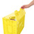 BCW Short Comic Book Plastic Storage Bin Yellow