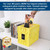 BCW Short Comic Book Plastic Storage Bin Yellow