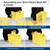BCW Short Comic Book Plastic Storage Bin Yellow