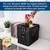BCW Short Comic Book Plastic Storage Bin Black