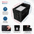 BCW Short Comic Book Plastic Storage Bin Black