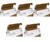 BCW (5) BCW 1000 Count Gaming Card Storage Boxes