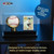 Acrylic Gold Glove Ball and Card Display