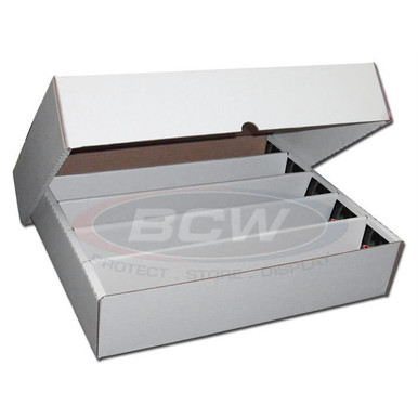 BCW 5000 Count Trading Card Storage Box (Full Lid