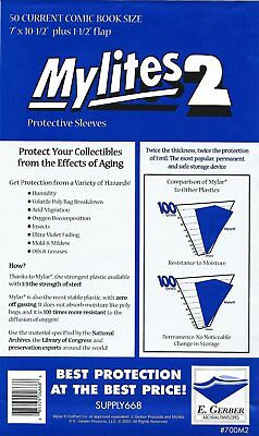 Current Size 4mm Comic Mylar Sleeves 25-Pack - Midtown Comics