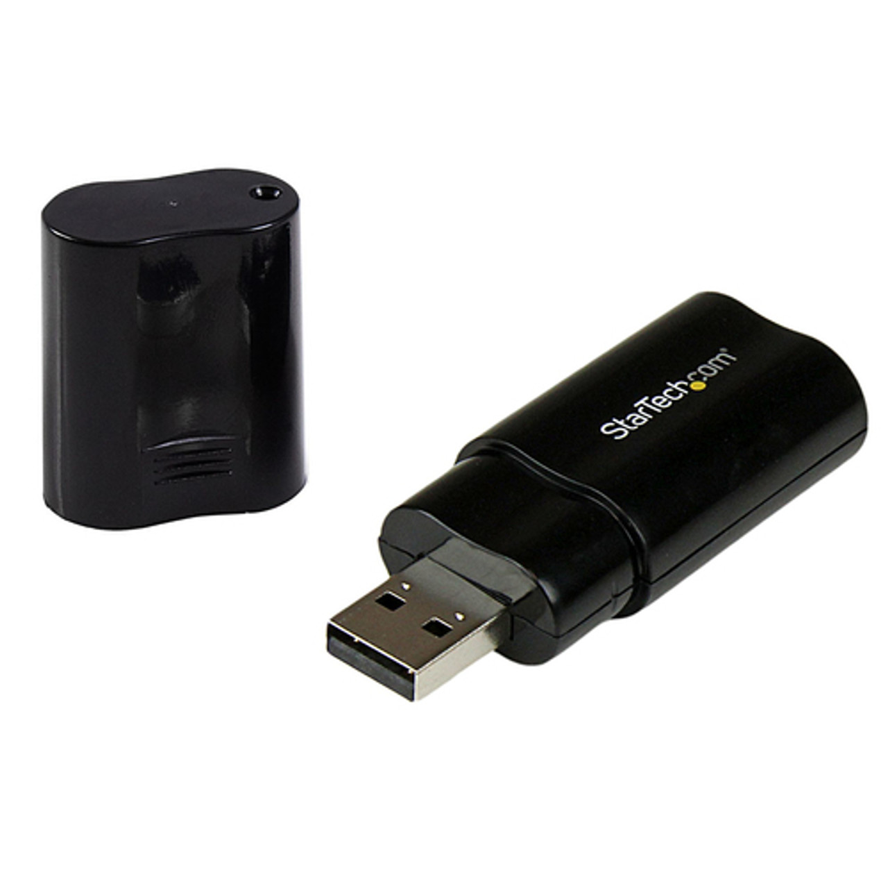 StarTech.com 107B-USB-HDMI  StarTech.com Adaptateur USB vers Double HDMI -  USB A/C vers 2 Écrans HDMI (1x 4K30Hz, 1x 1080p) - Dongle Intégré USB-A vers  C, Câble de 11cm - Adaptateur USB