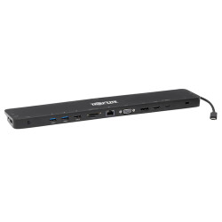 U442-DOCK7D-B Tripp Lite U442-DOCK7D-B station d'accueil Avec fil USB 3.2 Gen 1 (3.1 Gen 1) Type-C Noir