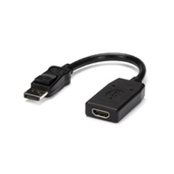 StarTech.com Adaptateur DisplayPort vers HDMI - Convertisseur Vidéo 1080p - Certifié VESA - Câble Adaptateur DP à HDMI pour Moniteur/Écran/Projecteur - Passif - Connecteur DP à Verrouillage