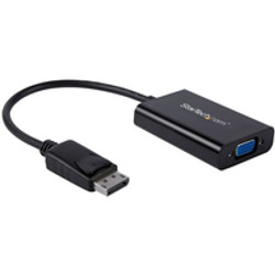 StarTech.com Adaptateur vidéo DisplayPort vers VGA avec audio - M/F - 1920x1200 / 1080p - Noir
