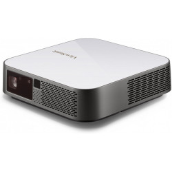 M2E Viewsonic M2e vidéo-projecteur Projecteur à focale courte 1000 ANSI lumens LED 1080p (1920x1080) Compatibilité 3D Gris, Blanc