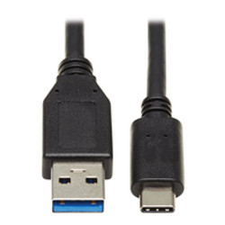 Tripp Lite U428-20N-G2 câble USB 0,5 m USB 3.2 Gen 2 (3.1 Gen 2) USB C USB A Noir