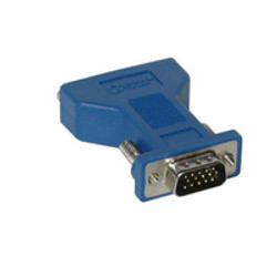 C2G DVI-A Female to HD15 VGA Male Video Adapter DVI_F VGA (D-Sub) Bleu