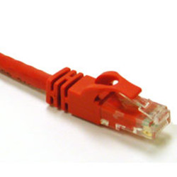 27180 C2G 1ft Cat6 550MHz Snagless Patch Cable Red câble de réseau Rouge 0,3 m