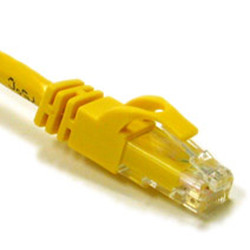 27192 7' CAT6 Snagless Patch Yellow