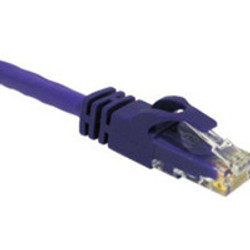 C2G 14ft Cat6 550MHz Snagless Patch Cable Purple câble de réseau Bleu 4,3 m