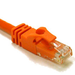 C2G 7ft Cat6 550MHz Snagless Patch Cable Orange câble de réseau 2,1 m