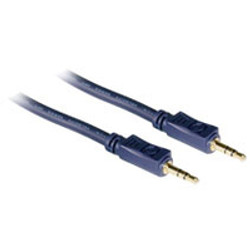 C2G 3ft Velocity™ 3.5mm Stereo Audio Cable M/M câble audio 0,91 m 3,5mm Bleu