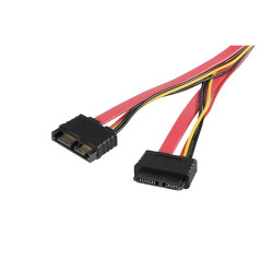 SLSATA20EXT StarTech.com 20" Slimline SATA cable câble SATA Rouge