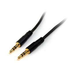 StarTech.com Câble audio stéréo Slim 3,5 mm de 90 cm - M/M