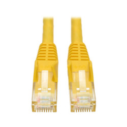 Tripp Lite N201-001-YW câble de réseau Jaune 0,3 m Cat6 U/UTP (UTP)