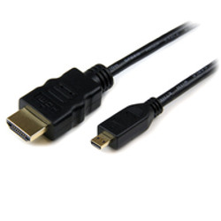 StarTech.com Câble HDMI haute vitesse avec Ethernet 3m - HDMI (M) vers Micro HDMI (M)