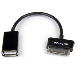 SDCOTG StarTech.com Câble USB OTG Samsung Galaxy Tab - Adaptateur OTG USB Type A femelle - 1 mètre