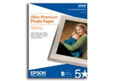 S041945 Epson Ultra Premium Photo Paper Glossy 5" x 7" 20s papier photos