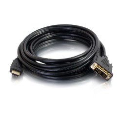 42514 C2G 42514 câble vidéo et adaptateur 1 m HDMI DVI-D Noir