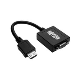 Tripp Lite P131-06N câble vidéo et adaptateur 0,15 m HDMI HD15, 3.5mm Noir