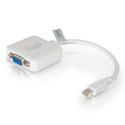 C2G 54316 câble vidéo et adaptateur 0,2 m Mini DisplayPort VGA Blanc