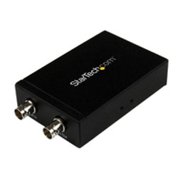 StarTech.com Convertisseur 3G SDI vers HDMI avec sortie SDI en boucle jusqu'à 230m - Noir