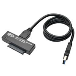 Tripp Lite U338-000-SATA changeur de genre de câble USB 3.0 Micro-B 22P SATA Noir