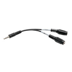 Tripp Lite P318-06N-MFF câble audio 0,1524 m 3,5mm 2x3.5mm Noir