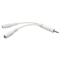 Tripp Lite P313-06N-WH câble audio 0,15 m 3,5mm 2 x 3.5mm Blanc